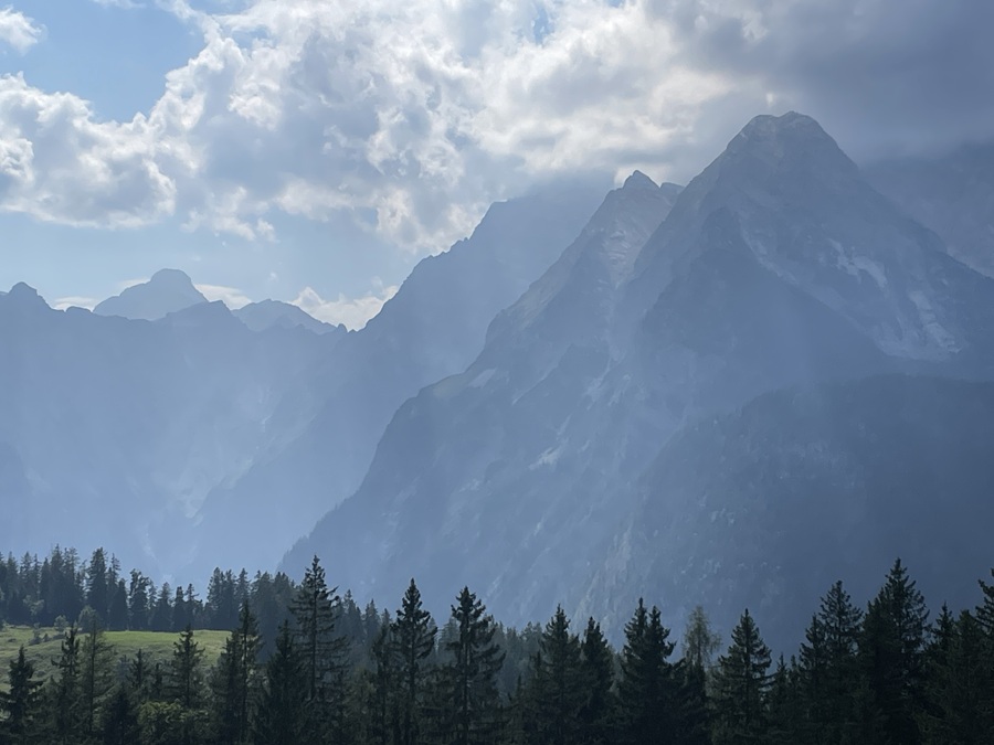 vom Priesberg auf Watzmann / Foto: Astrid S.